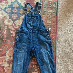 Relaxed denim Gap overalls